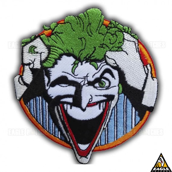 Patch Bordado Crazy Joker