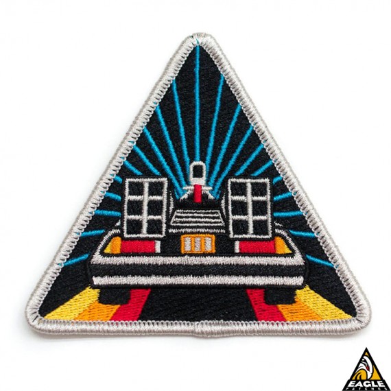 Patch Bordado De Volta Para o Futuro - DMC-12