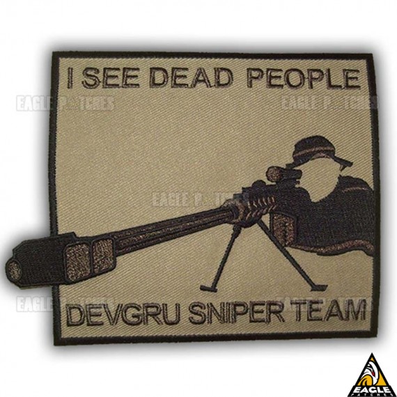 Patch Bordado Devgru Sniper Team