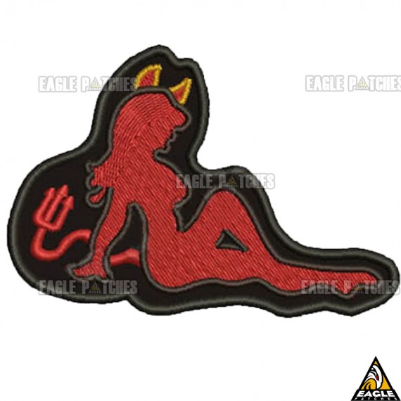 Patch Bordado Devil Girl