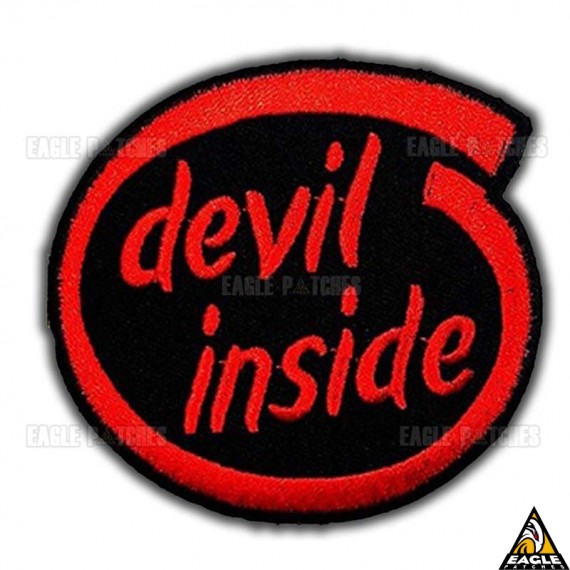 Patch Bordado Devil Inside