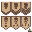 Patch Bordado Divisas Tan (Cada Unidade)