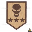 Patch Bordado Divisas Tan (Cada Unidade)