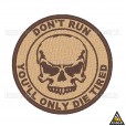 Patch Bordado Don´t Run