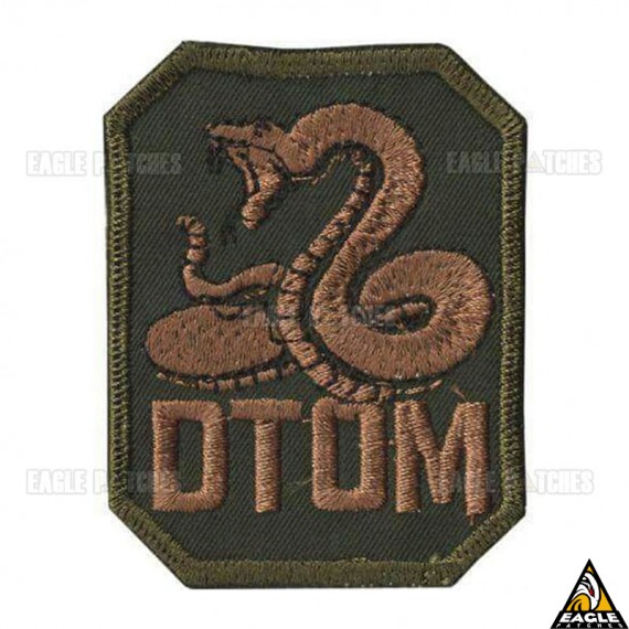 Patch bordado DTOM