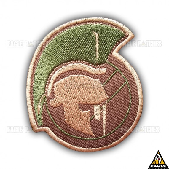 Patch Bordado Elmo Spartano