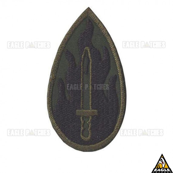 Patch Bordado Espada Flamejante
