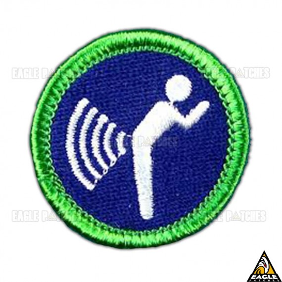 Patch Bordado Fart Signal