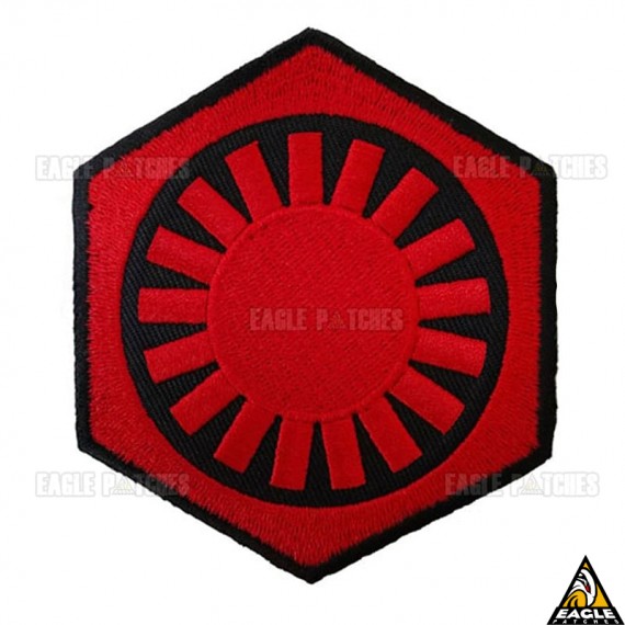 Patch Bordado First Order symbol Star Wars