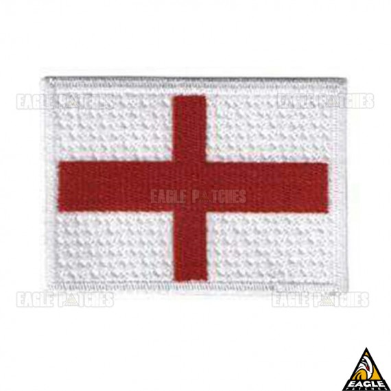 Patch Bordado Flag England Red Cross