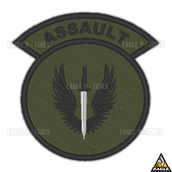 Patch Bordado Função Assault