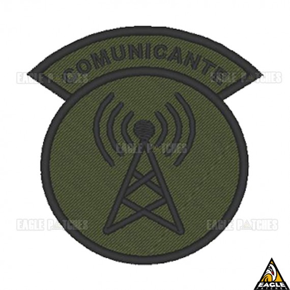 Patch bordado Função Comunicante