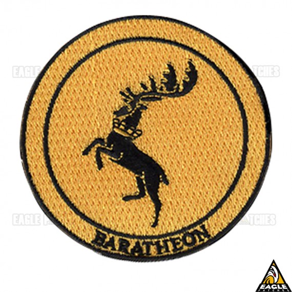 Patch bordado Game of Thrones - Baratheon