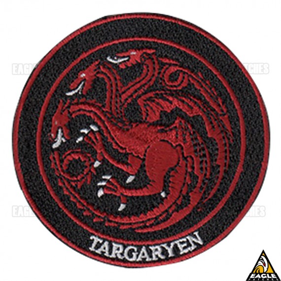 Patch bordado Game of Thrones - Targaryen