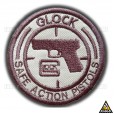 Patch Bordado Glock Safe Action