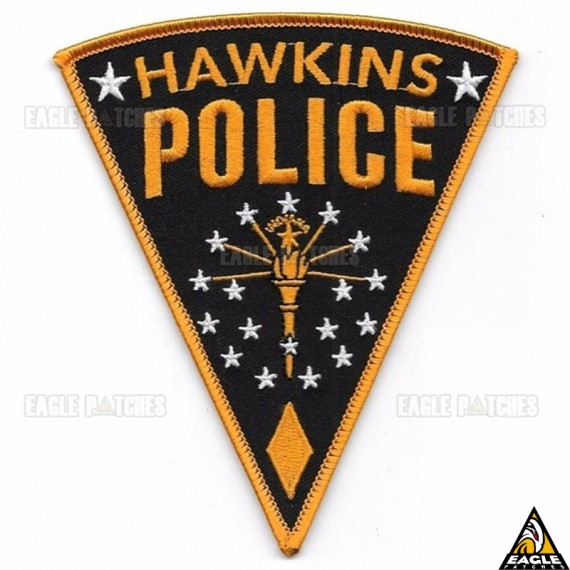 Patch bordado Stranger Things - Hawkins Police