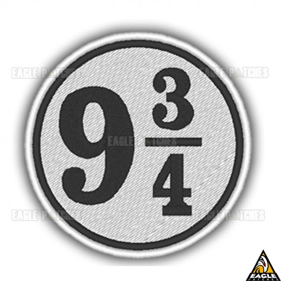 Patch Bordado Harry Potter Plataforma 9 ¾