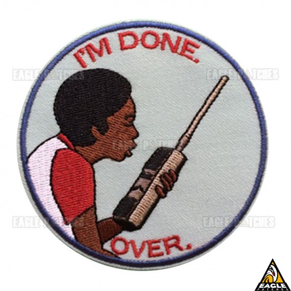 Patch bordado Stranger Things - I'm done over.