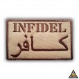 Patch Bordado Infidel (Militar americano)