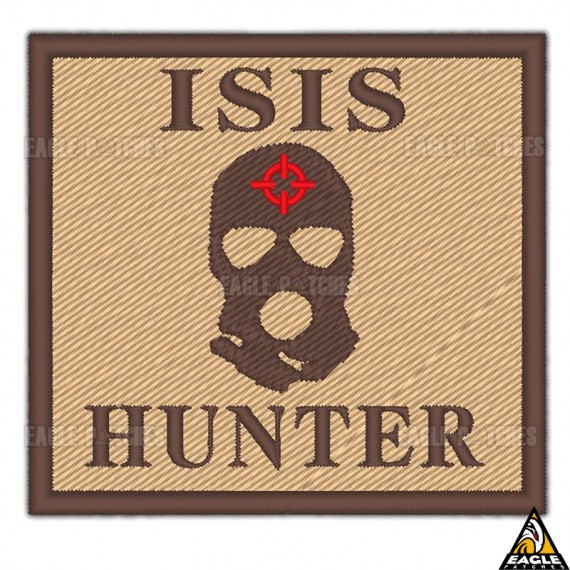 Patch bordado ISIS Hunter