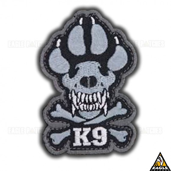 Patch Bordado K9 Footprint