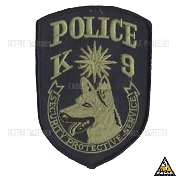 Patch Bordado K9 - Police