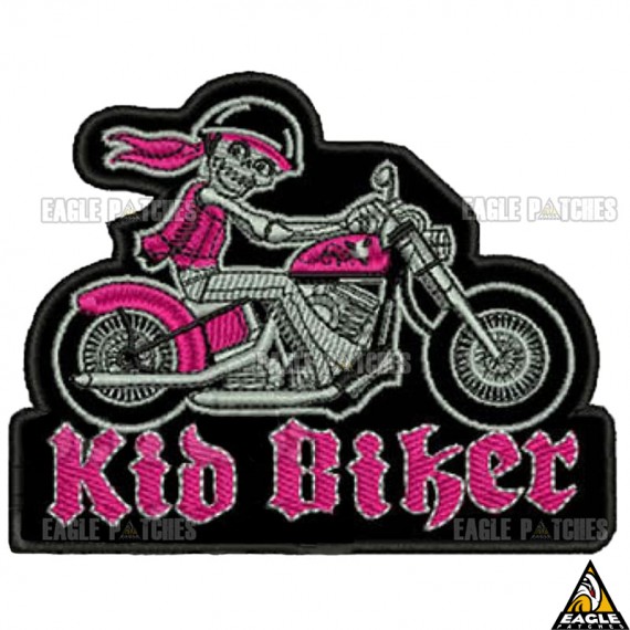 Patch Bordado Kid Biker