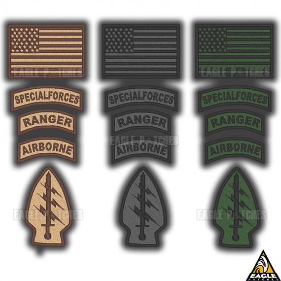 Patch Bordado KIT US Forces