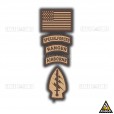 Patch Bordado KIT US Forces