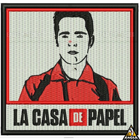 Patch Bordado La Casa de Papel - Berlim