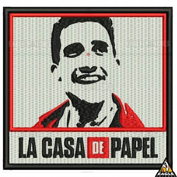 Patch Bordado La Casa de Papel - Denver