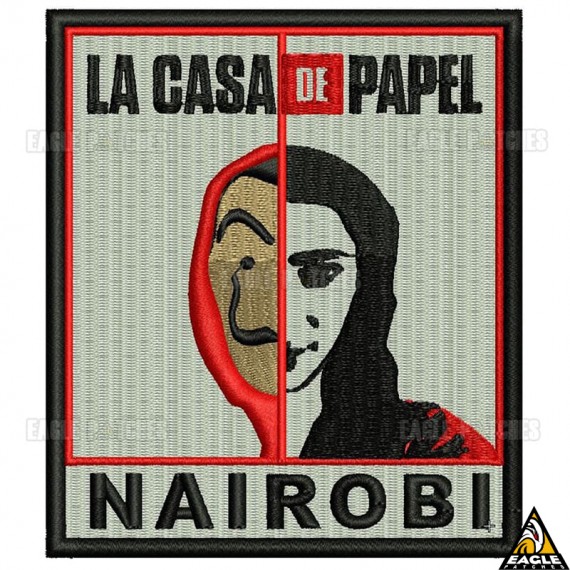Patch Bordado La Casa de Papel - Nairobi