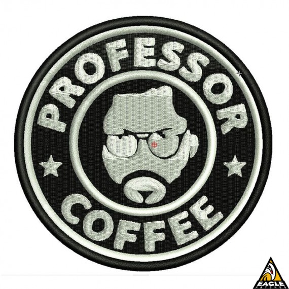 Patch Bordado La Casa de Papel - Professor Coffee