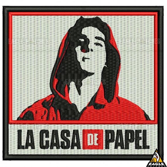 Patch Bordado La Casa de Papel - Rio (Hacker)