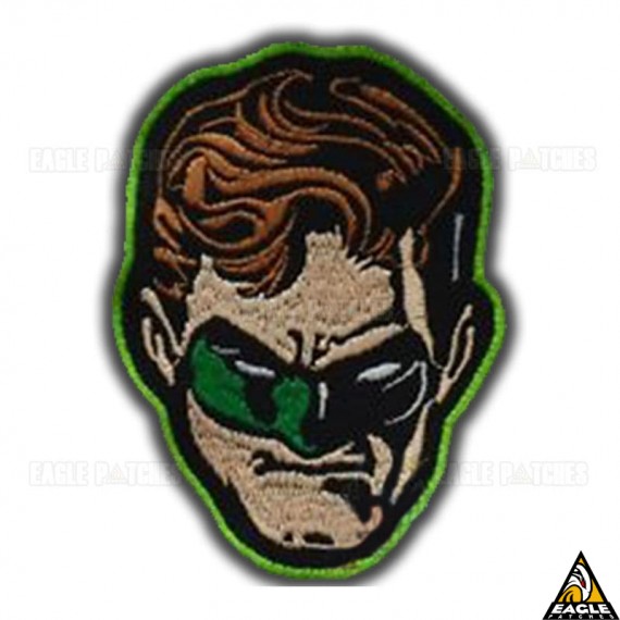 Patch Bordado Lanterna Verde