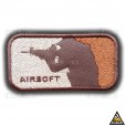 Patch Bordado Liga Airsoft