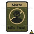 Patch Bordado Morto Não Fala!