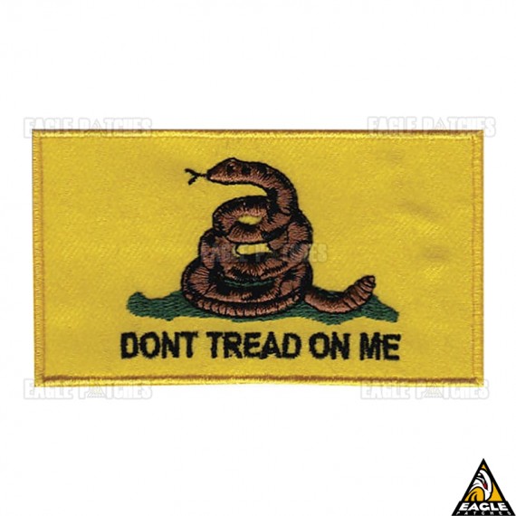 Patch Bordado Dont Tread On Me (Não Pise em Mim)