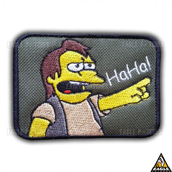 Patch Bordado Nelson HAHA! Simpsons