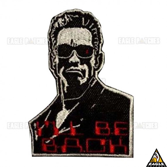 Patch bordado O Exterminador do Futuro - I'll Be Back