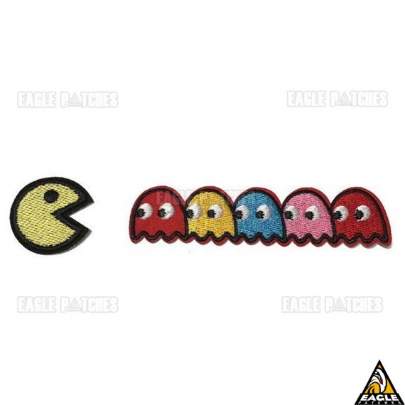 Patch Bordado Pac Man