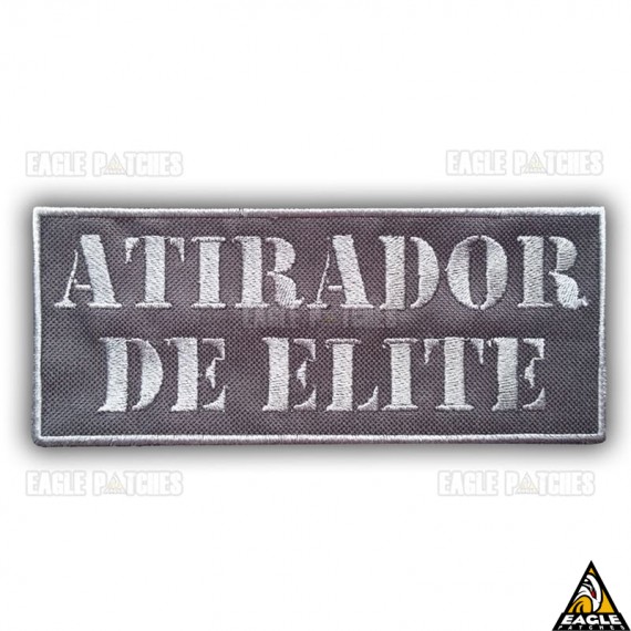 Patch Bordado Para Colete Atirador de elite