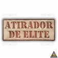 Patch Bordado Para Colete Atirador de elite