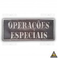 Patch Bordado Para Colete Operações Especiais