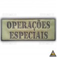 Patch Bordado Para Colete Operações Especiais