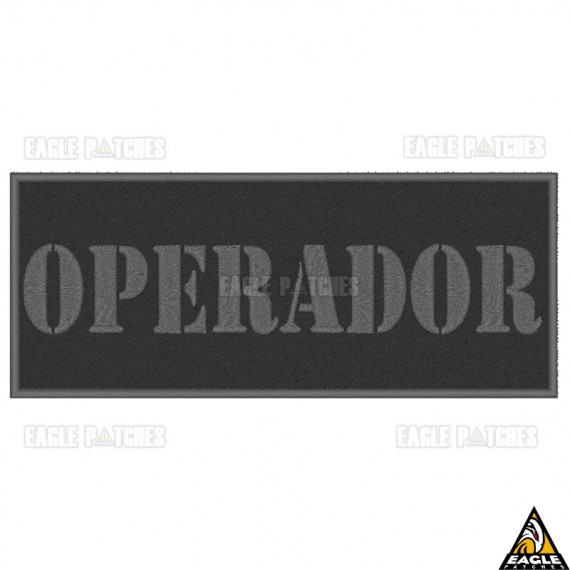 Patch Bordado Para Colete Operador