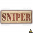 Patch Bordado Para Colete Sniper