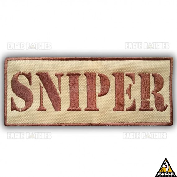 Patch Bordado Para Colete Sniper