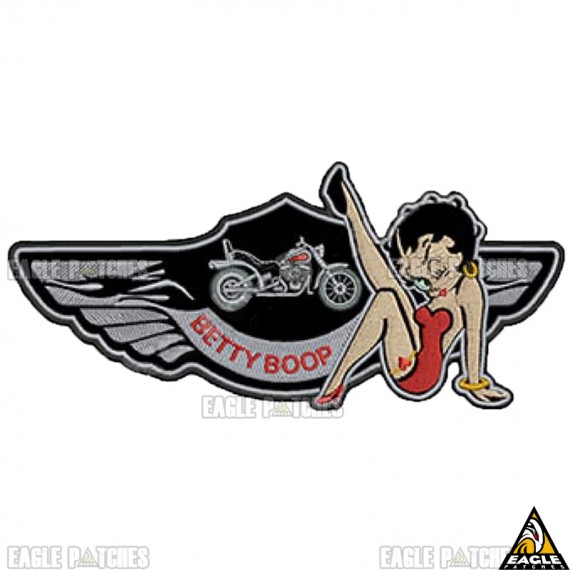 Patch Bordado Betty Boop Wing