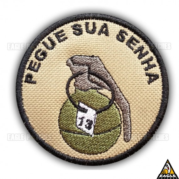 Patch Bordado Pegue Sua Senha